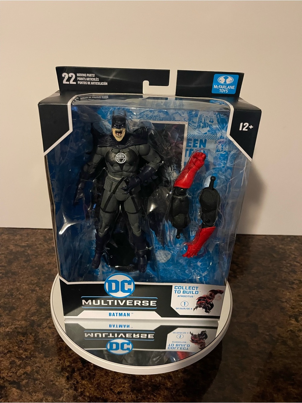 DC Comics Black and Red Multiverse Batman Action Figure